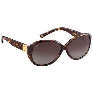 Louis Vuitton Brown Tortoise Shell Sunglasses